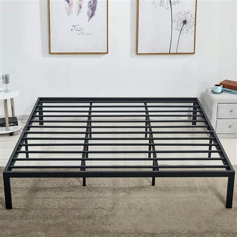 king size metal bed frame spring box|king size foundation box spring.